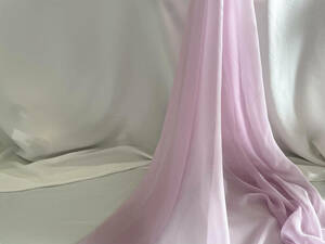 1M silk 100*J459 georgette light purple ( width 110cm)