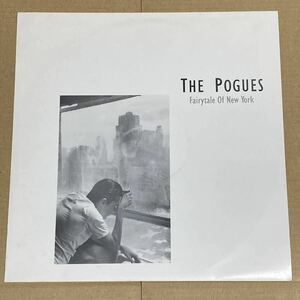 ポーグス/The Pogues/Fairytale Of New York/アナログ12インチレコード/オリジナルUK盤