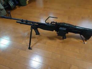 アサヒ M60Ｅ３ ロングバレルモデル 中古品 フルオートガスガン