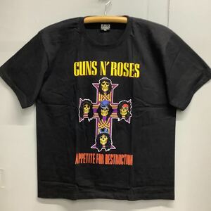 SR8C1. 両面プリントバンドTシャツ XLサイズ　GUNS N’ ROSES ② ガンズアンドローゼズ　GN’R