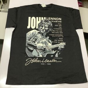 SR9D1. デザインTシャツ　XXLサイズ　JOHN LENNON ジョンレノン　P1 ザ ビートルズ　THE BEATLES