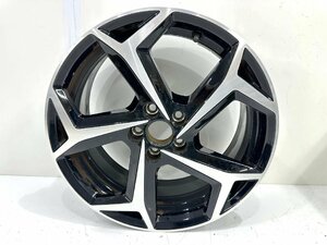 【良品】VWフォルクスワーゲン　ポロ　17インチ純正アルミホイール　1本　7JX17H2　ET51　2G0601025L　（G43-21）