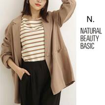新品 N. Natural Beauty Basic テーラードジャケット M レディース トップス エヌ ナチュラルビューティーベーシック_画像1