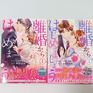  離婚からはじめましょう　極上社長はお見合い妻を逃さない　１・２巻 （Ｂｅｒｒｙ’ｓ　ＣＯＭＩＣＳ） うみやまねこ／　高田ちさき 