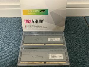 【動作確認済①】DDR4-3200 メモリー 16GB×2 合計32GB CFD Gaming デスクトップ用 XMP2.0