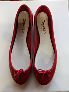 repetto レペット　サンドリオンベイビー バレエシューズ レッド