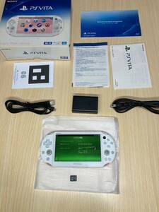 美品　PSVITA2000ライトピンク　メモリーカード16GB付き　付属品完備　SONY ソニー PlayStation Vita 