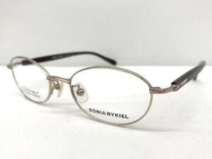 2B-52 新品 未使用 メガネフレーム SONIA RYKIEL TITANIUM-F 50□17-140 フルリム 女性 レディース 男性 メンズ シンプル オシャレ