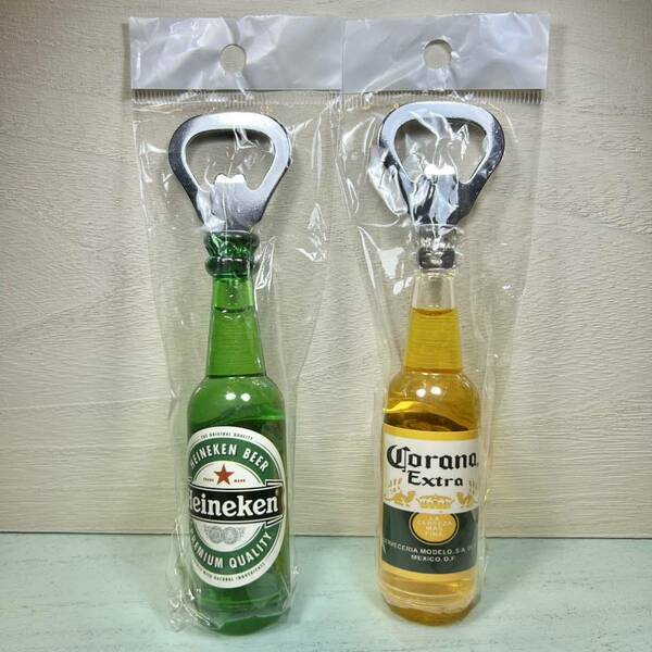 マグネット栓抜きセット ハイネケン コロナビール Heineken corona beer