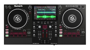 【驚異の低音・野外対応ハイパワースピーカーセット】Numark / Mixstream Pro / Wi-Fi・スピーカー内蔵 スタンドアローン DJコントローラー