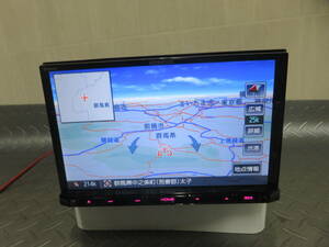 完動品保証付/W3952/ケンウッド 彩速 2014年 メモリーナビ 8インチ ワイド DKX-A801/フルセグTV内蔵/SD/USB/Bluetooth/