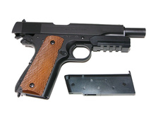 M1911A1 スライドストップ ガバメント スライドストップハンドガン HOP UP エアガン (10歳以上) クラウンモデル 即♪≫_画像3