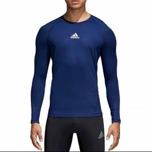 送料無料 新品 adidas ALPHASKIN TEAM ロングスリーブシャツ