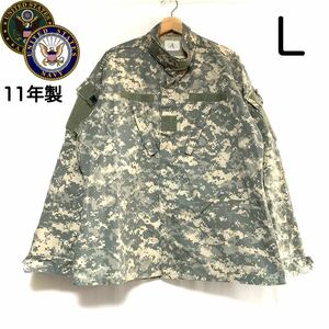 輸入古着 11年製 NATO陸軍 ミリタリー コンバットジャケット BDU デジタル迷彩 軍モノ