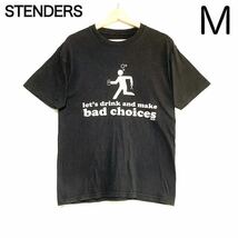 輸入古着 Stenders プリント Tシャツ パーティーゲーム BAD CHOICES_画像1