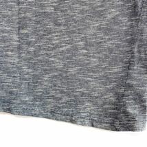 輸入古着 Mountain Ridge ヘンリーネック Tシャツ オーバーサイズ 霜降りネイビー ポケット付き_画像9