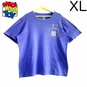 UT MEDI COM TOY メディコムトイ Tシャツ ベアブリック ブルー