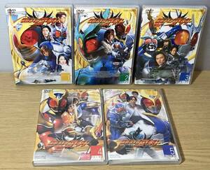  Kamen Rider Agito 1~5 volume set DVD scratch have 