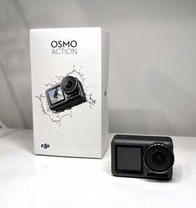 【中古美品】DJI OSMO Action ウェアラブル・アクションカメラ　送料無料 