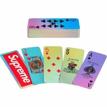 新品 Supreme 23AW Bicycle Holographic Slice Cards シュプリーム バイシクル ホログラフィック スライス カード トランプ_画像1