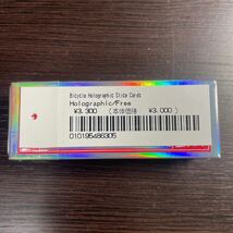 新品 Supreme 23AW Bicycle Holographic Slice Cards シュプリーム バイシクル ホログラフィック スライス カード トランプ_画像4