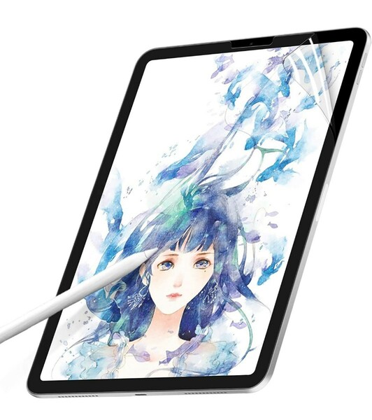 y021407fm PCフィルター専門工房 iPad Pro 12.9 用 ペーパーライクフィルム 紙のような描き心地 フィルム 反射低減 アンチグレア 指紋防止