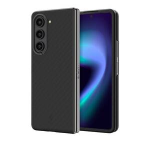 y022607m Spigen Galaxy Z Fold5 ケース アラミドカーボン [ SC-55D | SCG22 ] 超軽量 超薄型 黄ばみ無し レンズ保護