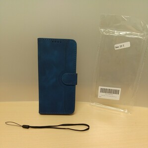 y020913fm Galaxy S20 FE 5G ケース 手帳型 カード収納 スタンド機能 ストラップ付き マグネット式 ブルー