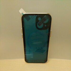 y022912fm 覗き見防止 ネジ固定式 HAUTRKBG iPhone 13 mini 用 ケース 強化ガラス 一体型 レンズ保護 MagSafe対応 ワイヤレス充電対応の画像3