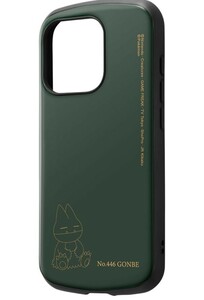 y020815fm イングレム iPhone 15 Pro ケース ポケットモンスター / 耐衝撃 カバー MiA / ゴンべ _ ダークグリーン