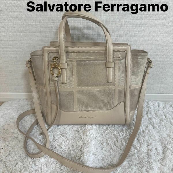 Salvatore Ferragamo サルヴァトーレフェラガモ 2way バッグ ショルダーバッグ ハンドバッグAmy エイミー