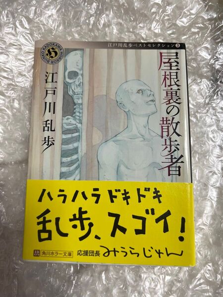 屋根裏の散歩者 江戸川乱歩 文庫本