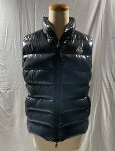 モンクレール/MONCLER ダウンベスト ブラック size3 GHANY GILET/ガーニージレ/ガーニーベスト