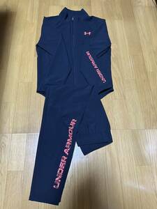 アンダーアーマー メンズ クロスジャージ 上下セット 1378371 1378373 トレーニングウェア UNDER ARMOUR バートンオレンジ Sサイズ