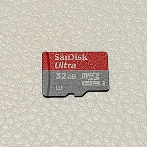 1円スタート SanDisk Ultra microSDHCカード　32GB