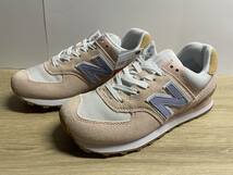 未使用 ニューバランス WL574RB2 B ピンク 25cm new balance_画像1