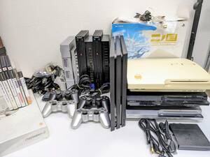 PS4/PS3/PS2/PS 本体 【PS4】CUH-7000B・【PS3】CECH-3000A マジカルゴールド・PS3地デジチューナー ゲームソフト メモリーカード まとめ