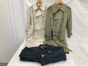 BURBERRY バーバリー ジャケット トレンチコート メンズ 3点まとめ【CABB2045】