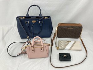 MICHAEL KORS マイケルコース レザー 2way ショルダーバッグ 財布 4点まとめ【CABB5021】