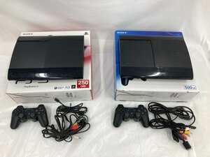 SONY ソニー　PlayStation3 本体　CECH-4200B 250GB/CECH-4300C 500GB　2点 付属品付き　おまとめ　箱入り【CABD2033】