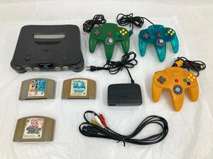 Nintendo 任天堂 NINTENDO 64 本体 / コントローラー / ゲームソフト おまとめ セット【CBAB2041】