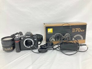 Nikon ニコン　一眼レフデジタルカメラ　D70 Kit/AF-S DX Zoom-Nikkor 18-70mm f/3.5～4.5G IF ED　箱入り【CBAB3040】