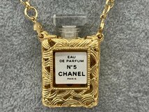 CHANEL シャネル　香水GPネックレス　N0.5　【CBAF8036】_画像1