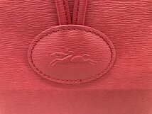 LONGCHAMP　ロンシャン　ロゾ　トートバッグ　保管袋付き【CBAI8064】_画像9