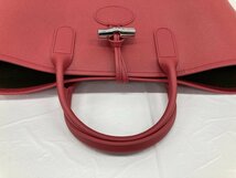 LONGCHAMP　ロンシャン　ロゾ　トートバッグ　保管袋付き【CBAI8064】_画像5