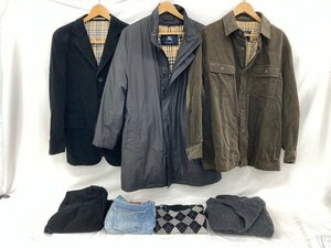 Burberry バーバリー メンズジャケット/パンツ/シャツ その他計7点 おまとめ【CBAJ1011】