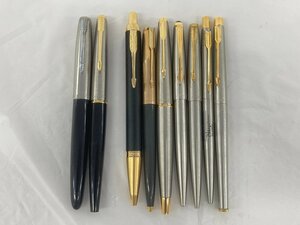 PARKER パーカー　万年筆 45　ボールペン　ほか PARKER ペン 9本 おまとめ 【CBAN1001】