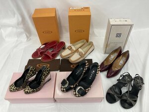 GIVENCHY / DIANA / TOD'S ほか サンダル パンプス 6点まとめ【CBAJ6065】