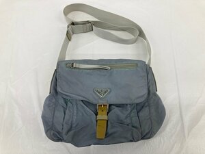 PRADA プラダ ポーチバッグ 水色【CBAO8054】