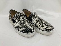 Christian Louboutin ルブタン メンズ スニーカー 41 1/2 箱付き【CBAP9003】_画像2